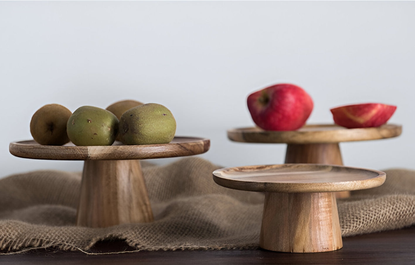 Wooden fruit stand BEVORA