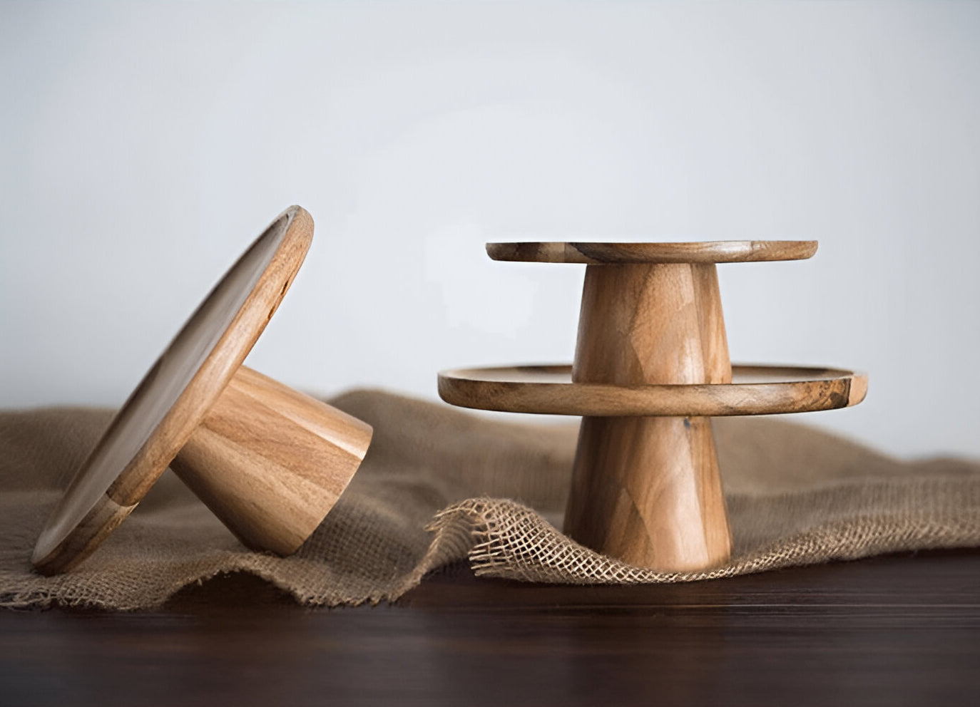 Wooden fruit stand BEVORA