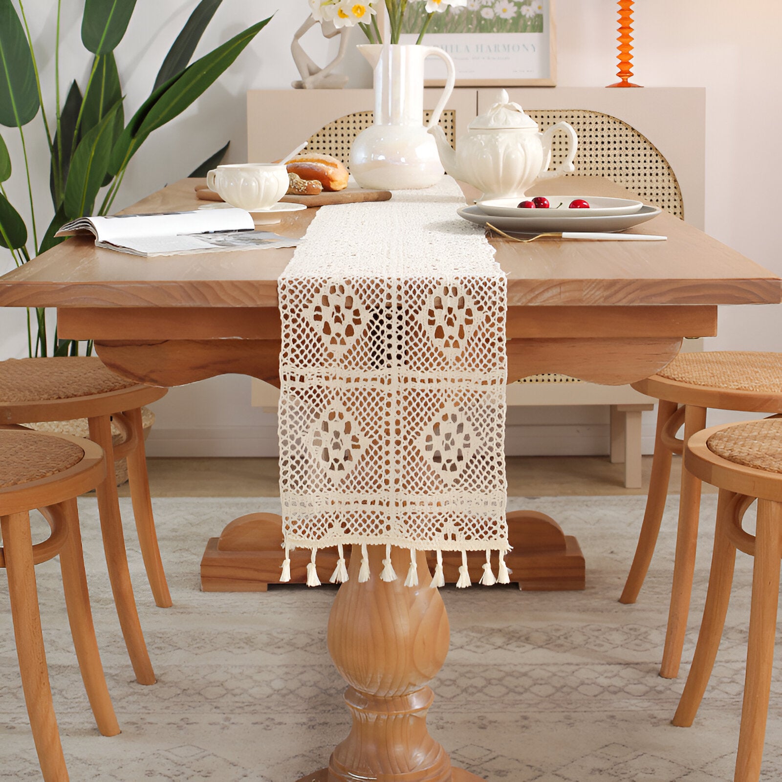 Vintage Tablecloth Diamond BEVORA