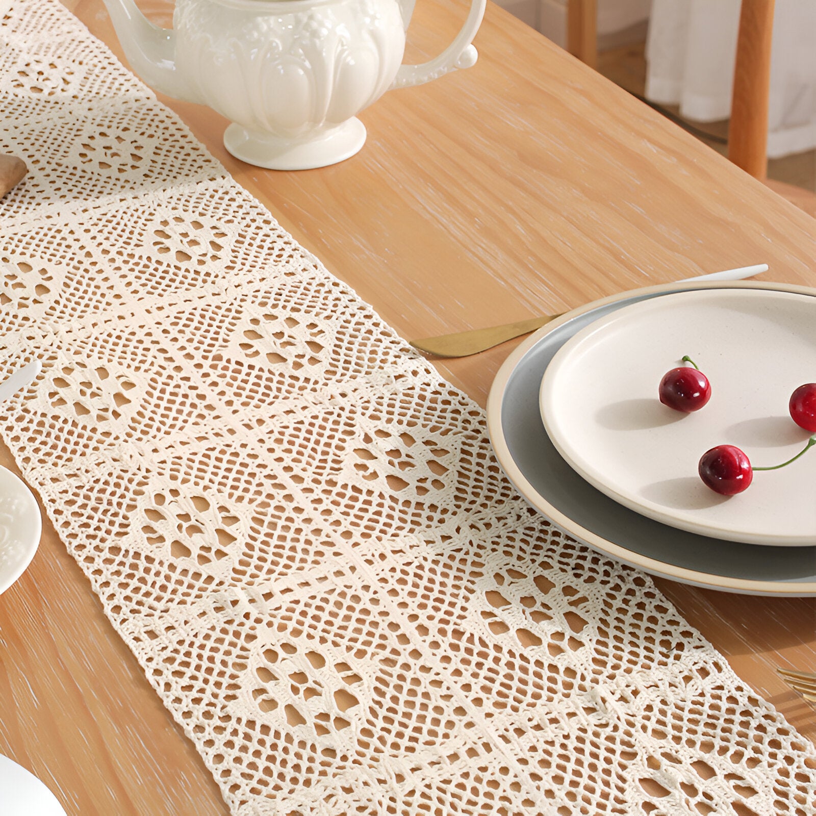 Vintage Tablecloth Diamond BEVORA