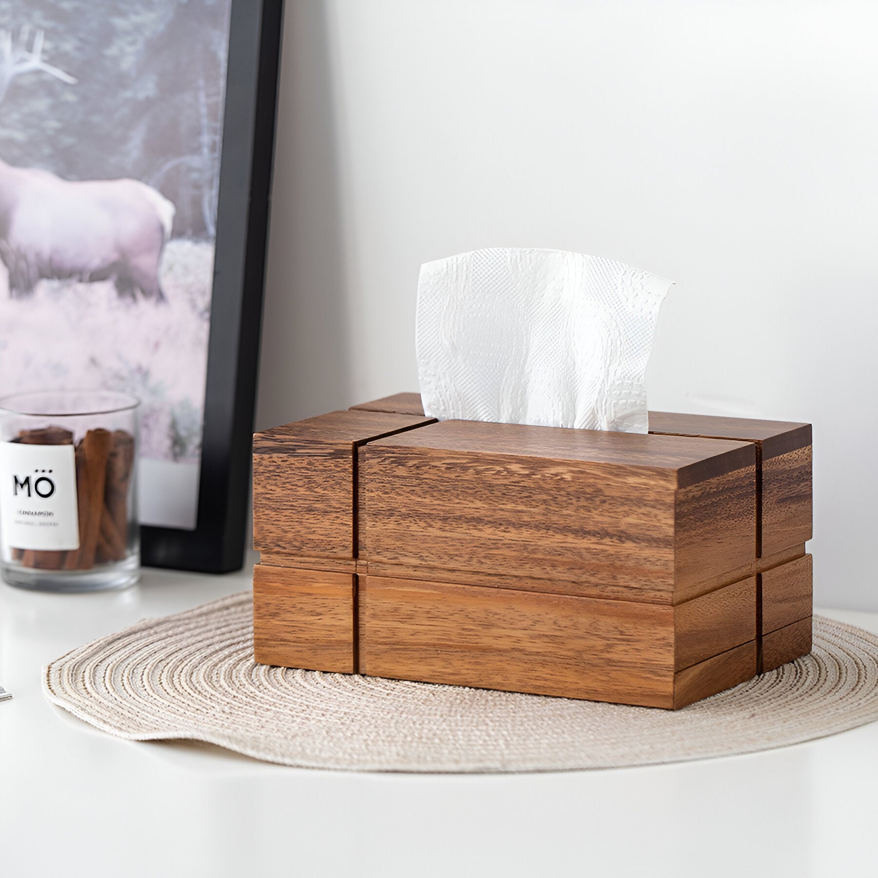 Wooden Napkin Holder BEVORA