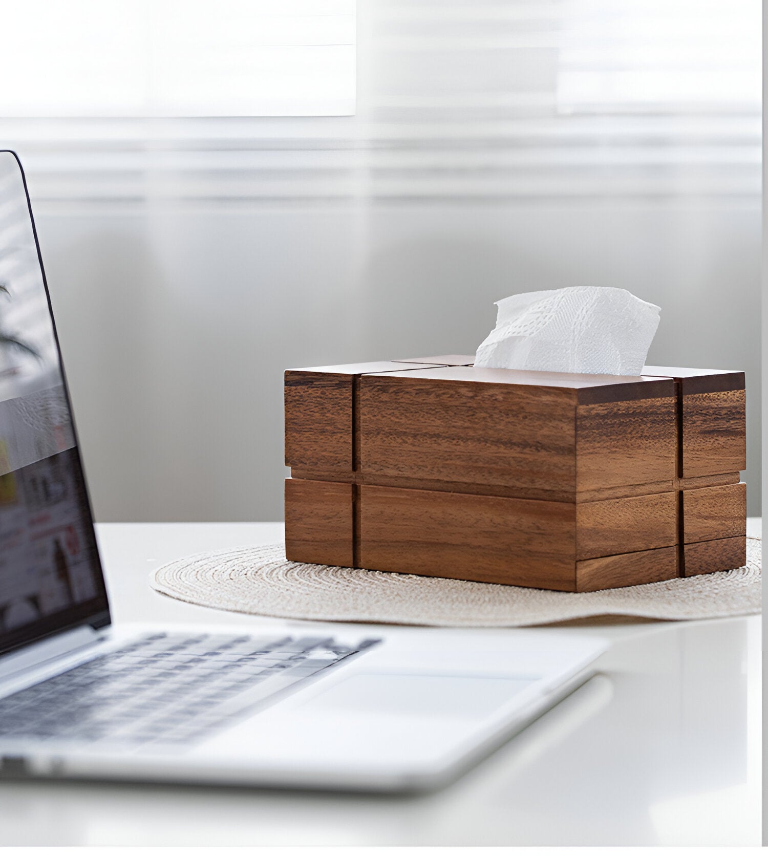 Wooden Napkin Holder BEVORA