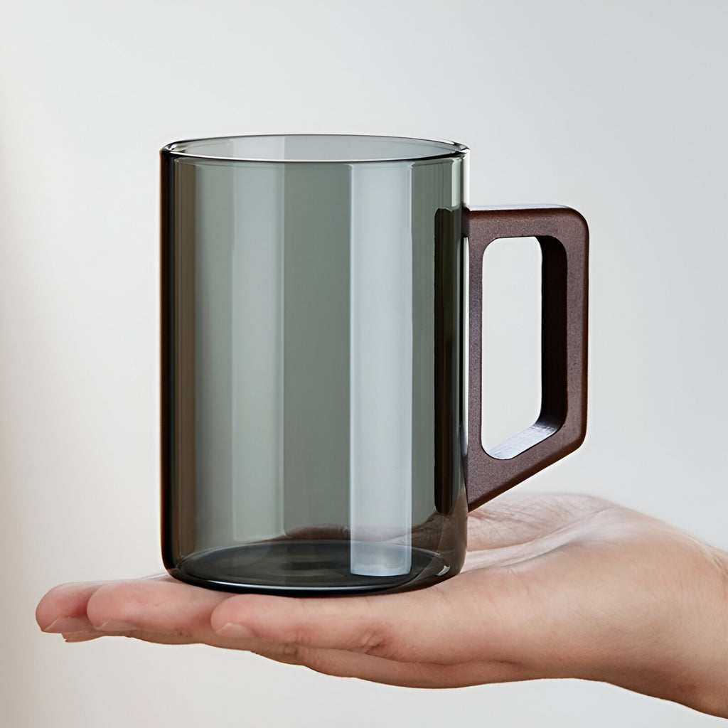 Mug with a wooden handle BEVORA