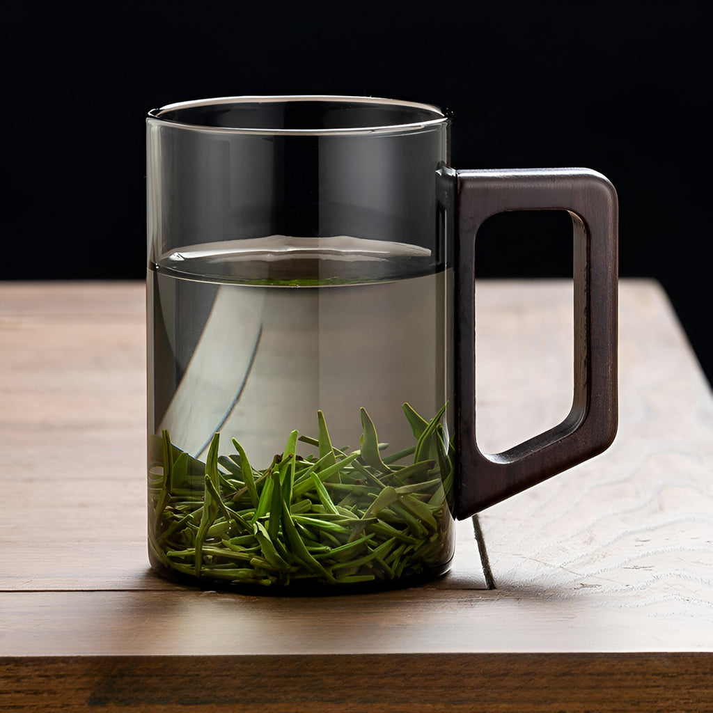 Mug with a wooden handle BEVORA