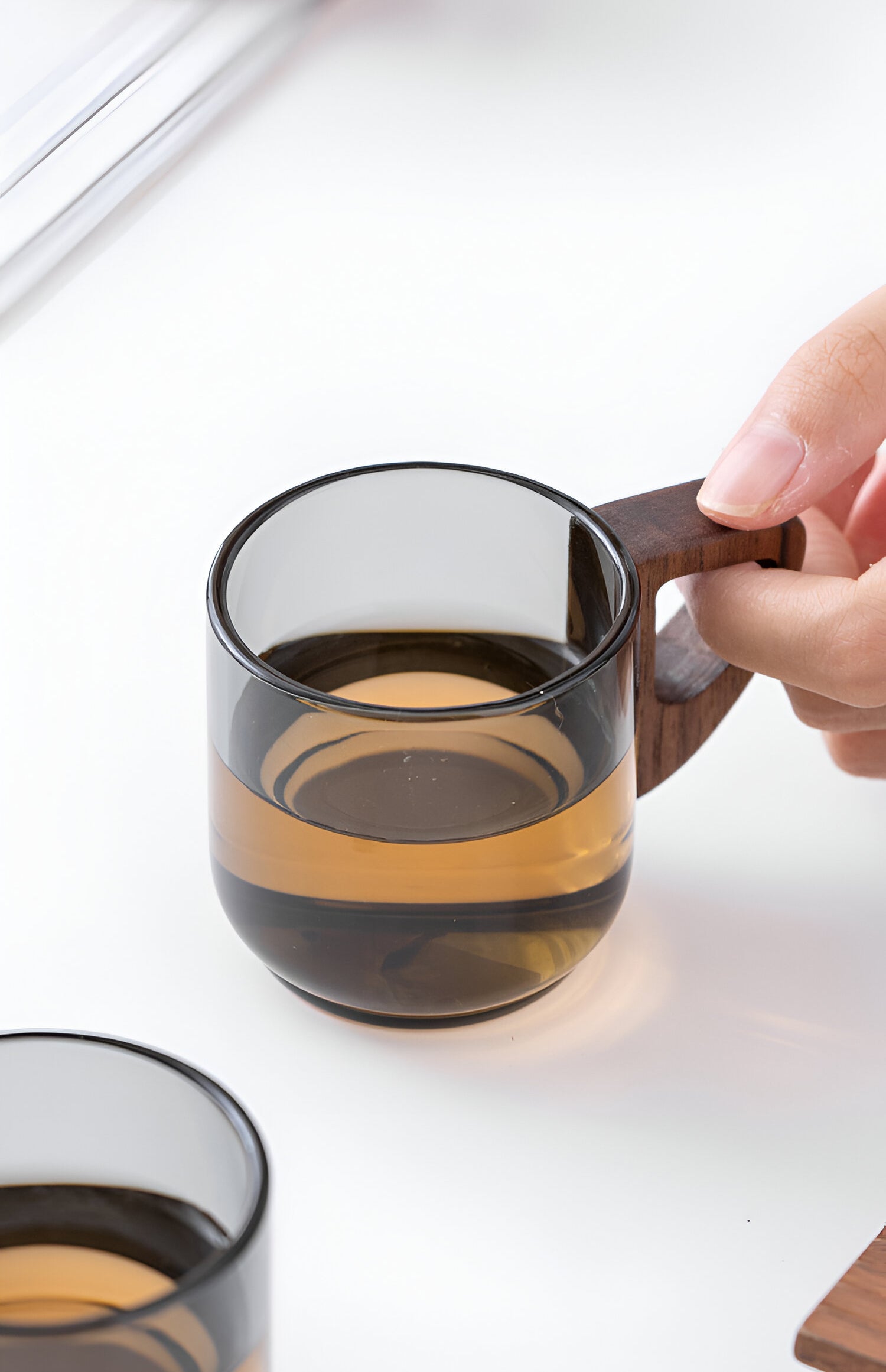 Mug with a wooden handle S BEVORA