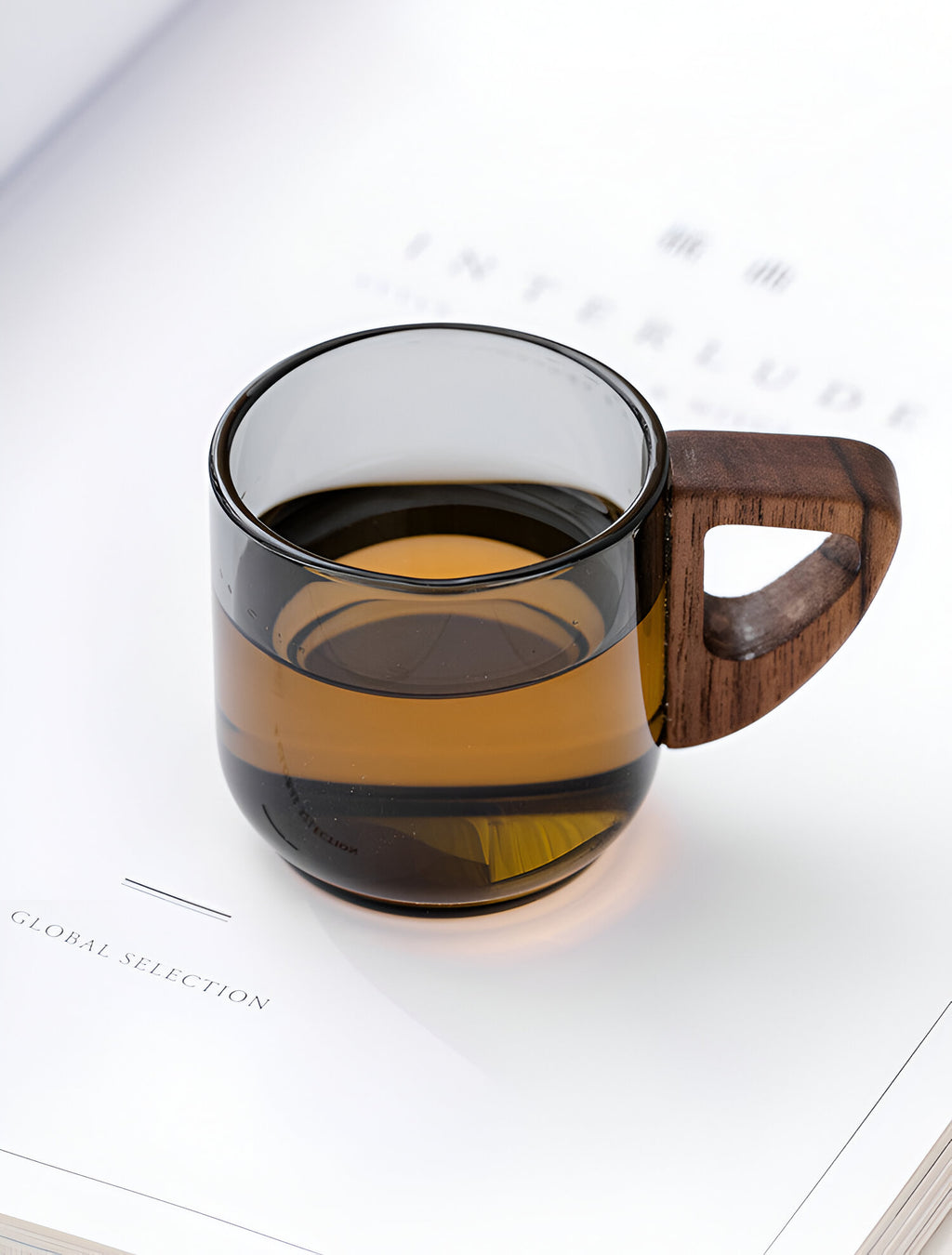 Mug with a wooden handle S BEVORA