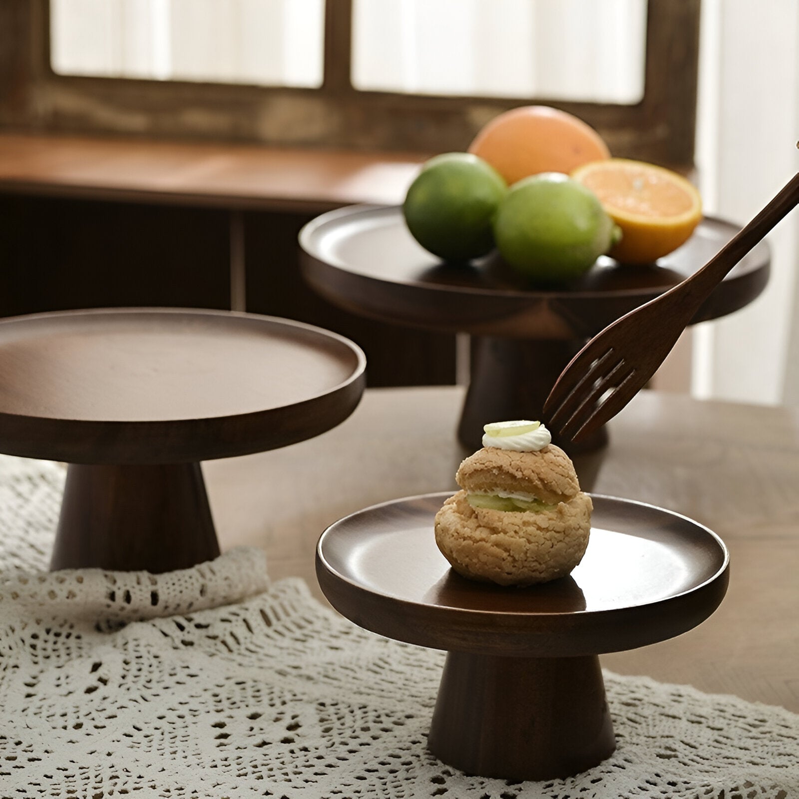 Wooden Stand for Treats BEVORA