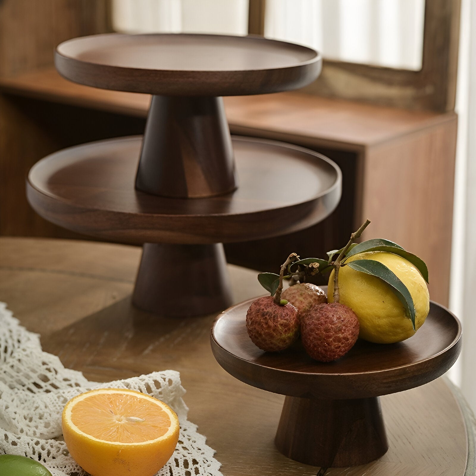 Wooden Stand for Treats BEVORA